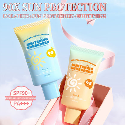 New Full English Whitening Sunscreen UV Protection Moisturizing And Nourishing