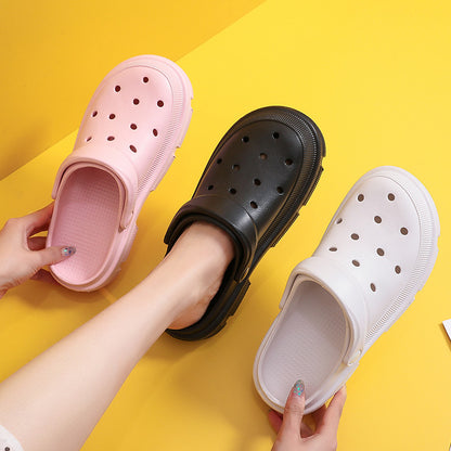 Fresh Arrivals at Buy Center: EVA Poop Hole Women's Sandals Summer Indoor Home Bathroom Slippers