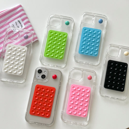 Newly Arrived at Buy Center: Minimalist Creative Stereo Sucker Phone Case