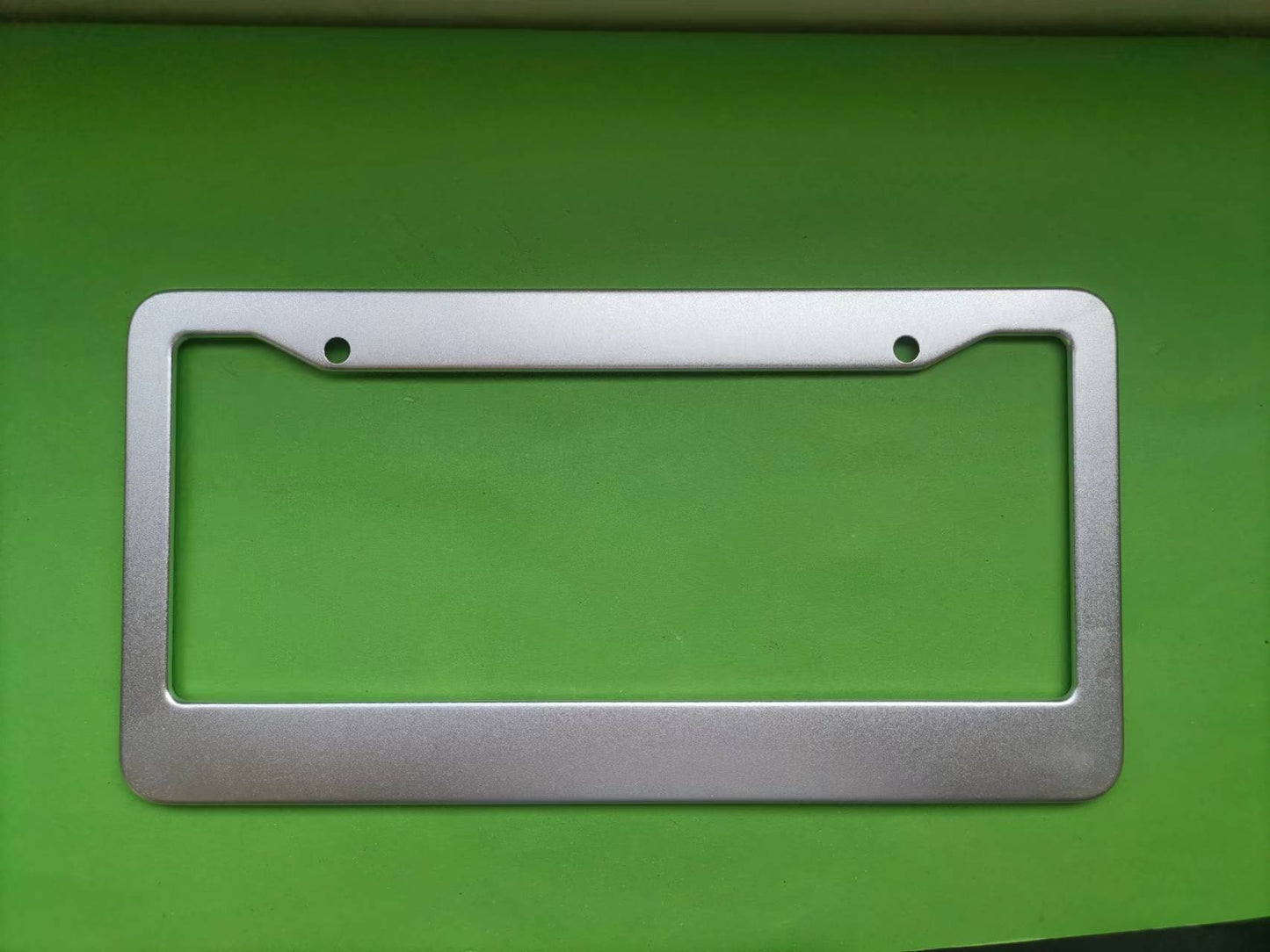 Fresh on the Scene at Buy Center: American Standard License Plate Frame License Plate Frame License Frame Round Hole Silver