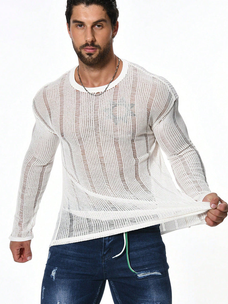 Long Sleeve Loose All-matching Sweater Men's