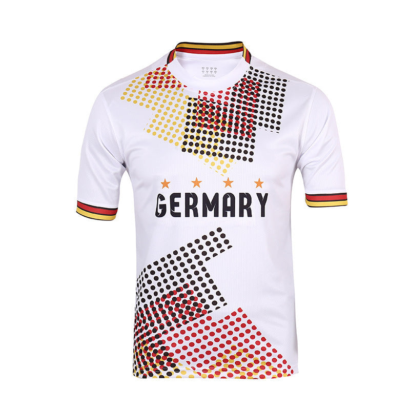 Just Arrived at Buy Center: World Cup European Cup Soccer Uniform 3D Printed Short Sleeve Jersey Germany 3