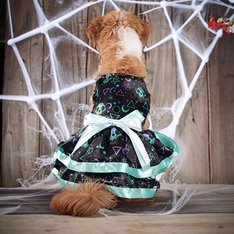 Fresh Arrivals at Buy Center: Dog Clothes Halloween Cute Double-layer Pet Skirt