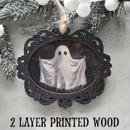 Just Arrived at Buy Center: Creative Halloween Ghost Portrait Pendant