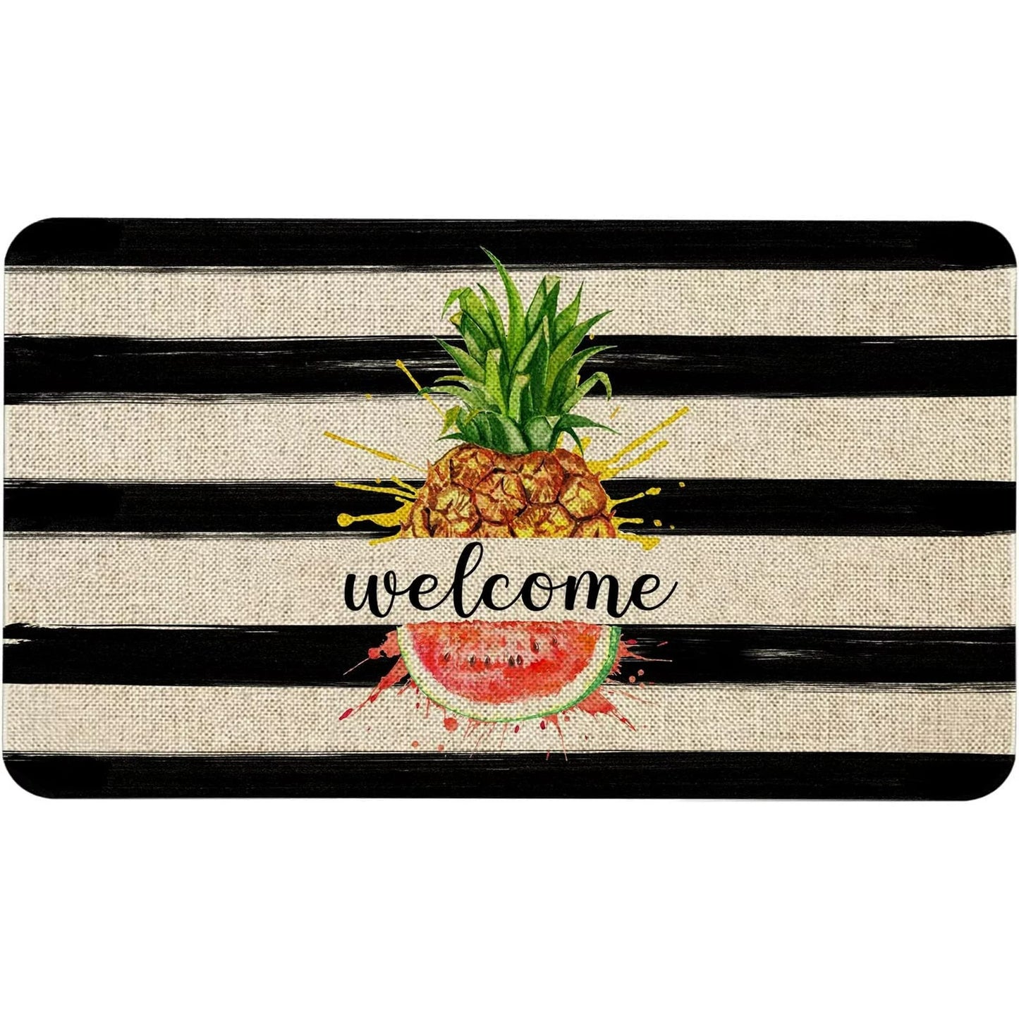 Newly Released at Buy Center: Home Fashion Personalized Pumpkin Door Mat Wansheng Pumpkin 11