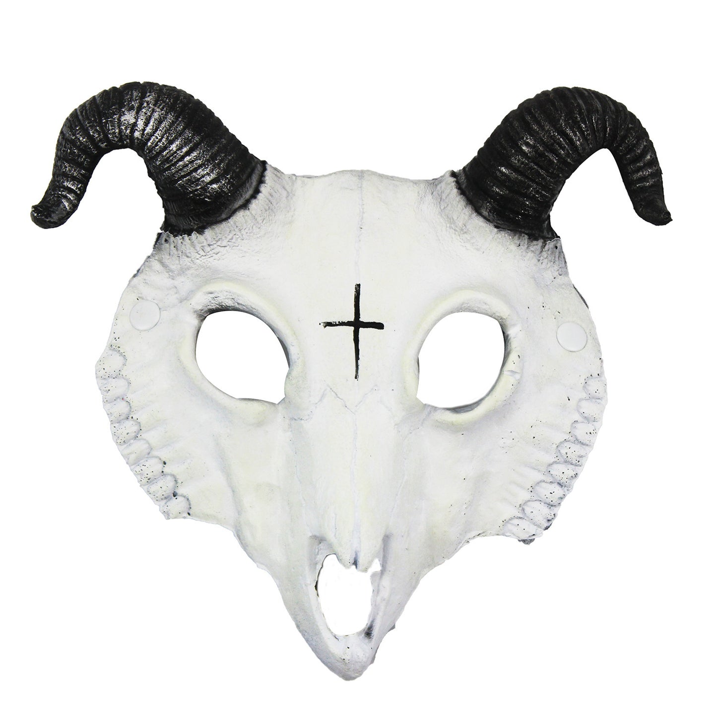 Newly Released at Buy Center: Goat Mask Halloween Party Pu Animals Mask White