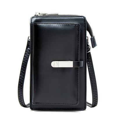 Newly Arrived at Buy Center: Multi-functional Touch Screen Phone Bag Women Black