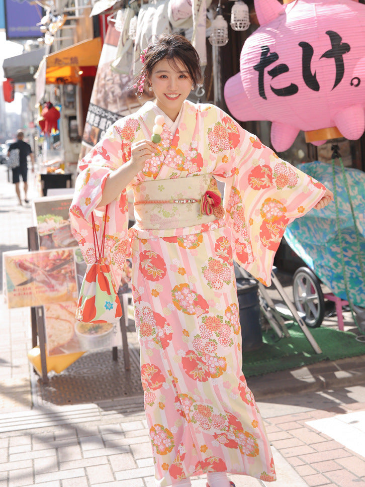 Fresh Arrivals at Buy Center: Modified Retro Style Japanese Japanese Style Bathrobe Photo Dress Picture Color Free Size