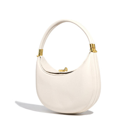 Newly Released at Buy Center: Trend Versatile Handbag Special-interest Design Light White