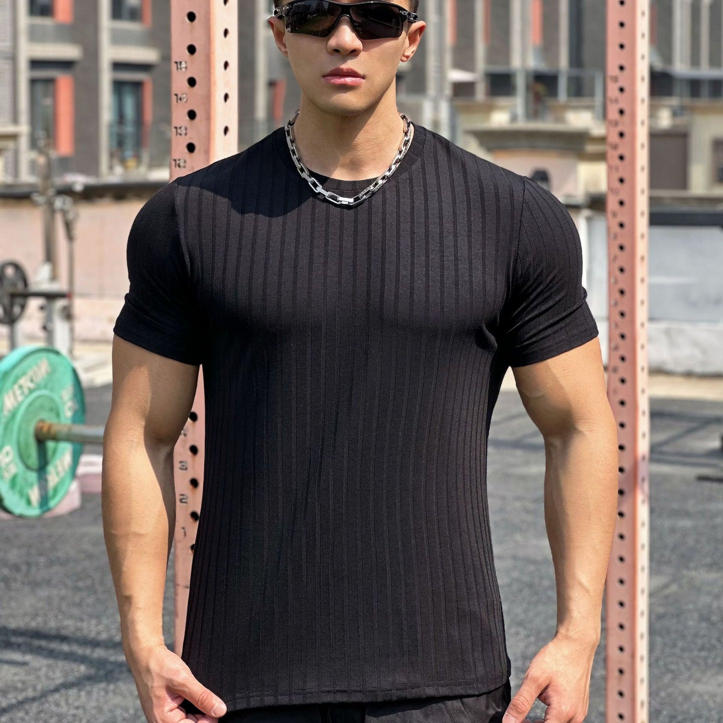 Men's Casual Sports Short Sleeve Loose