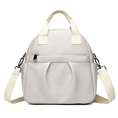 Now Available at Buy Center: Versatile Backpack Bags Women's PU Waterproof Rucksack