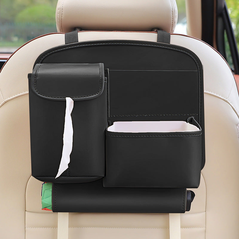 Hot New Items at Buy Center: Multifunctional Car Storage Bag Cute Cartoon Classic Black