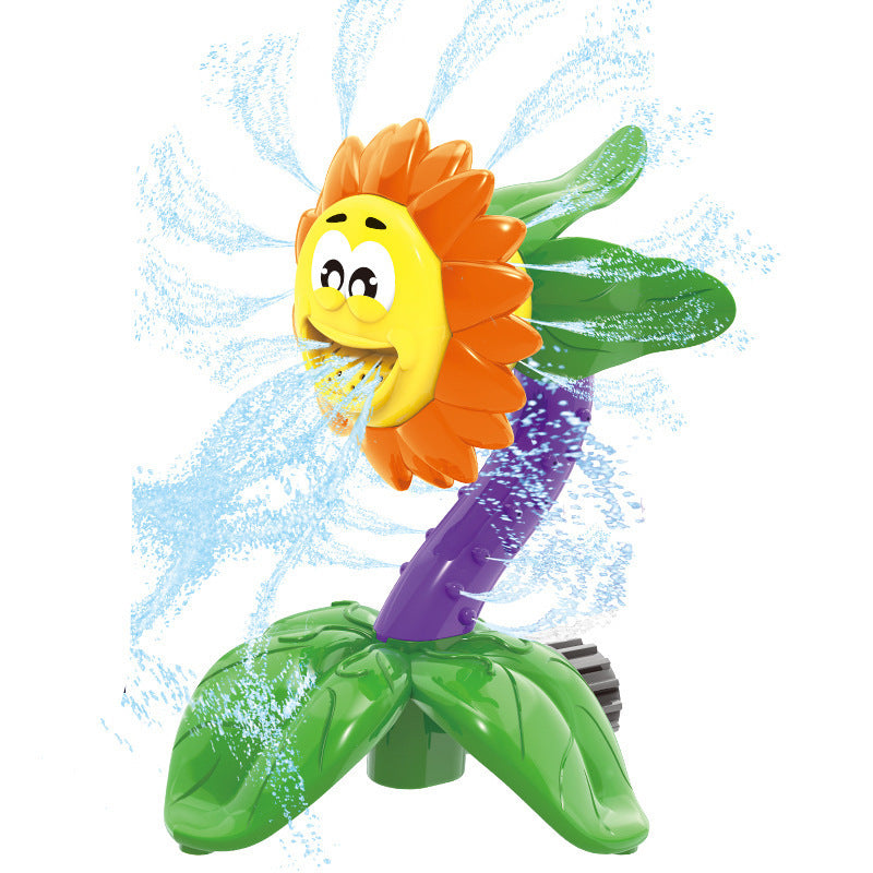 Fresh Arrivals at Buy Center: Sprinkler Outdoor Water Spray Toy Garden Water Toys Summer Yard Cartoon Splash Sprinkler Baby Bath Toy For Kids Water Spray Sunflower