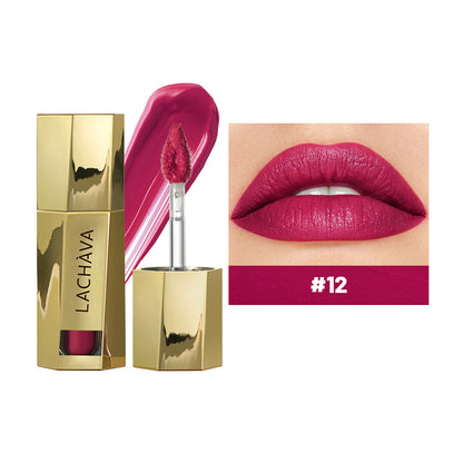 Just Arrived at Buy Center: Matte Moisturizing Lip Lacquer Lip Nude Lipstick 12color