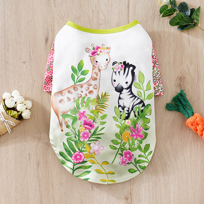 Just Arrived at Buy Center: Dog Clothes Full Printed Spring And Autumn Clothing Small Dog Pet Clothing QZ033