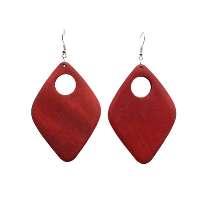 Hot New Items at Buy Center: Simplicity And Exaggeration Hollow Out Large Earrings Fashion