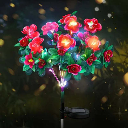 New at Buy Center: Azalea Artificial Flowers Solar Energy Festive Lantern