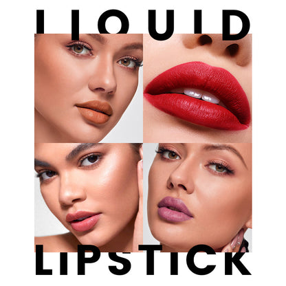 Just Arrived at Buy Center: Matte Moisturizing Lip Lacquer Lip Nude Lipstick