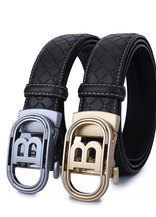 Ceinture décontractée pour homme, style boutique, tendance