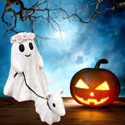 Newly Released at Buy Center: Halloween Little Ghost Dog Walking Decoration Creative Home Decoration