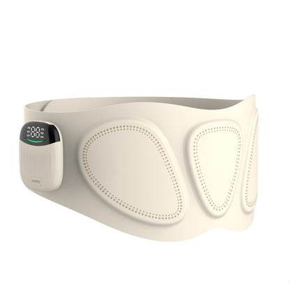 Now Available at Buy Center: EMS Waist Massager Heating And Warming Palace Waist Supporter Milky White