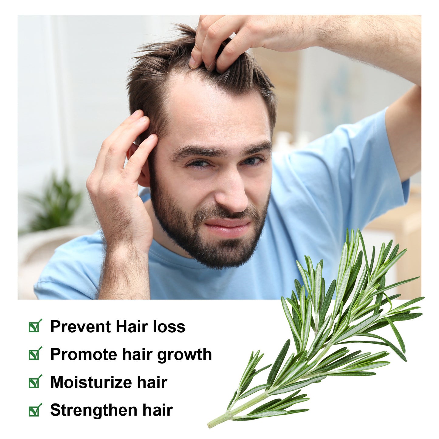 Trending Now at Buy Center: Rosemary Dense Hair Repair, Strengthening And Nourishing Hair Root