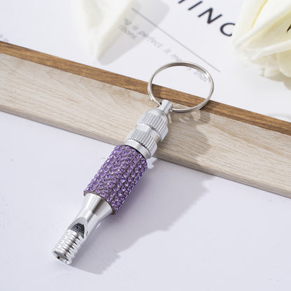 Fresh Arrivals at Buy Center: Training Whistle Keychain Portable Belt Light Purple