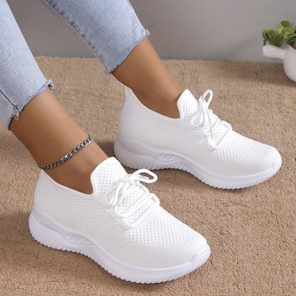 Trending Now at Buy Center: Women's Moving Shoes Light Running Shoes White