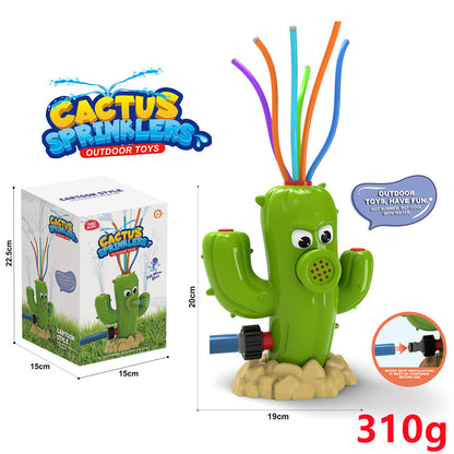 Fresh Arrivals at Buy Center: Sprinkler Outdoor Water Spray Toy Garden Water Toys Summer Yard Cartoon Splash Sprinkler Baby Bath Toy For Kids Water Pipe Cactus