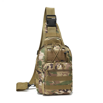 Hot New Items at Buy Center: Oxford Cloth Cycling Bag Camouflage Outdoor Sports Small Chest Pannier Bag CP Camouflage