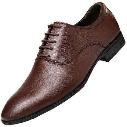 Newly Released at Buy Center: Men's Pointed Business Casual Leather Shoes