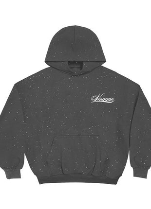 Sudadera con capucha de moda europea y americana con estrellas Y2G suelta