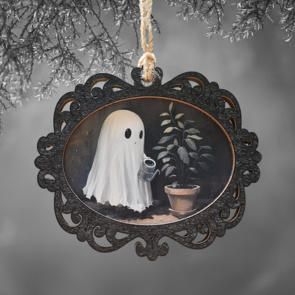 Just Arrived at Buy Center: Creative Halloween Ghost Portrait Pendant Style 3