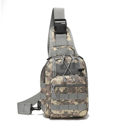 Hot New Items at Buy Center: Oxford Cloth Cycling Bag Camouflage Outdoor Sports Small Chest Pannier Bag ACU Camouflage