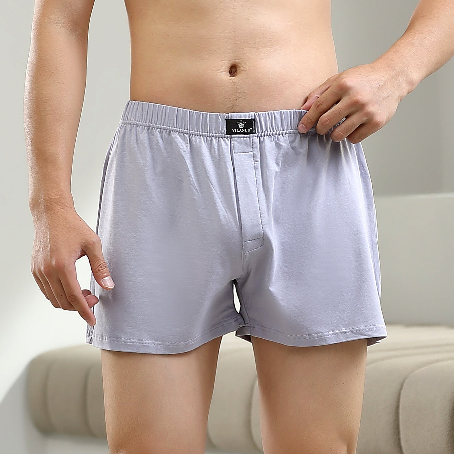 Men's Loose Plus Size Modal Cotton Boxers