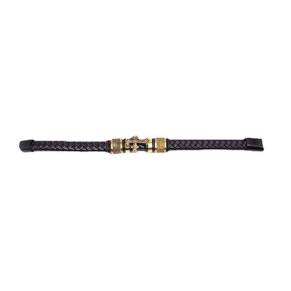 Newly Released at Buy Center: Woven Bracelet Woven Cross Men's Punk