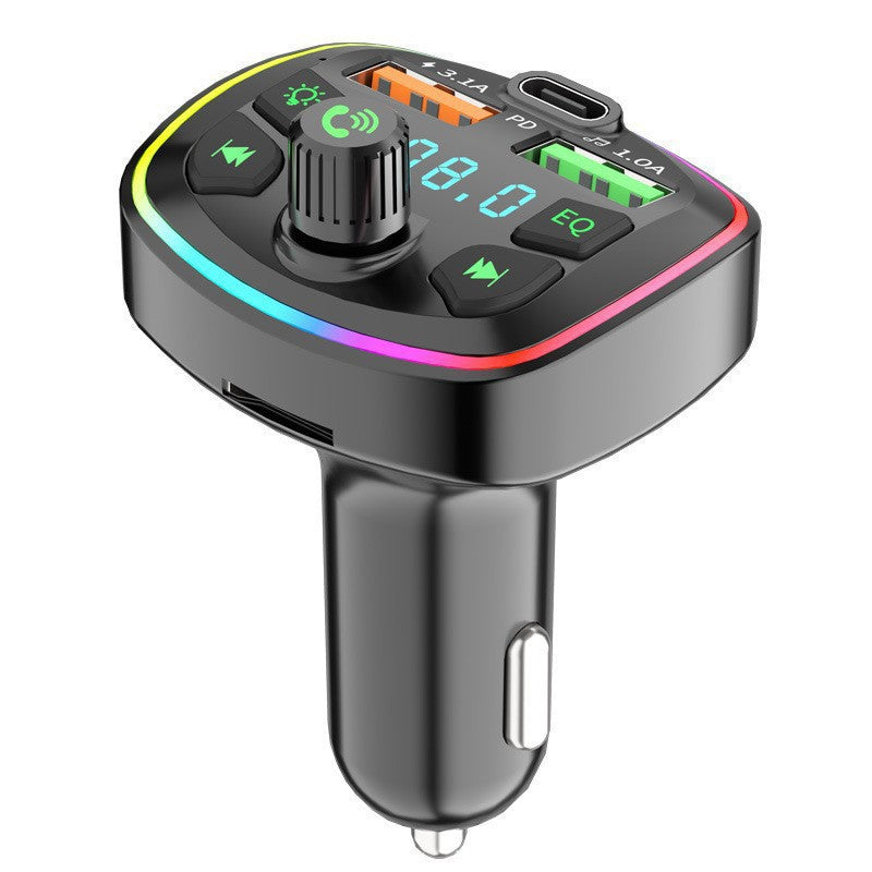 Newly Released at Buy Center: Q7 Automotive MP3 Player Bluetooth Hands-free FM Transmitter Q7 Standard Version 3.1A