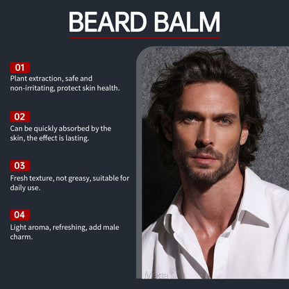 Just Arrived at Buy Center: Beard Care Cream Men's Moisturizing And Cleaning