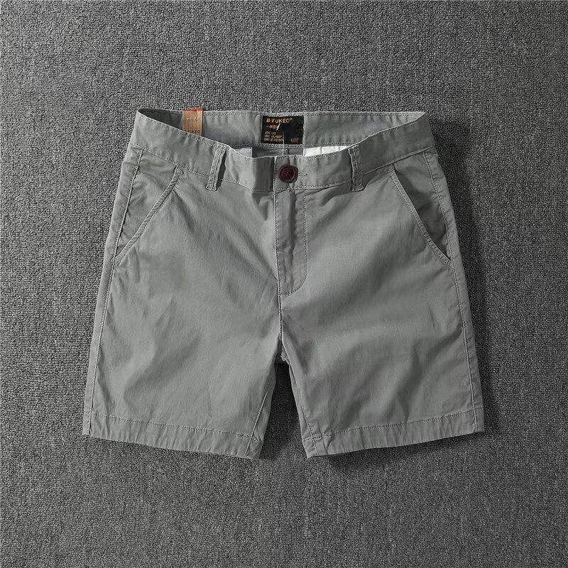 Hot New Items at Buy Center: Solid Color Men's Casual Pants Gray