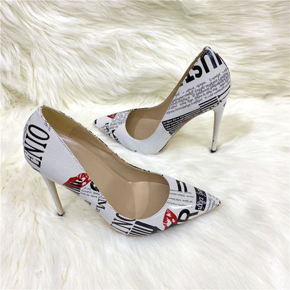 Trending Now at Buy Center: Stiletto Heel Pointed Toe Low-cut Shoes