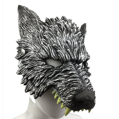 Newly Released at Buy Center: Halloween Performance Bar Masquerade PU Foam Wolf Head Mask