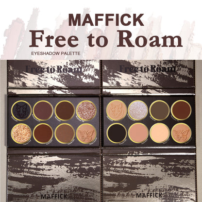 Now Available at Buy Center: Makeup Free Roaming 8 Colors Eye Shadow Plate Matte