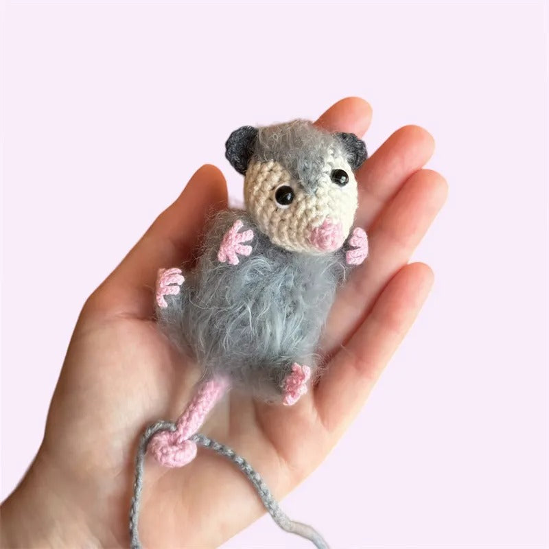 New at Buy Center: Fabric Possum Car Ornament Decorations