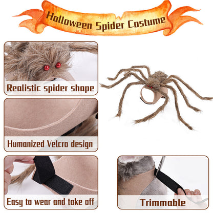 Newly Released at Buy Center: Halloween Pet Clothes Big Spider Pet Costume