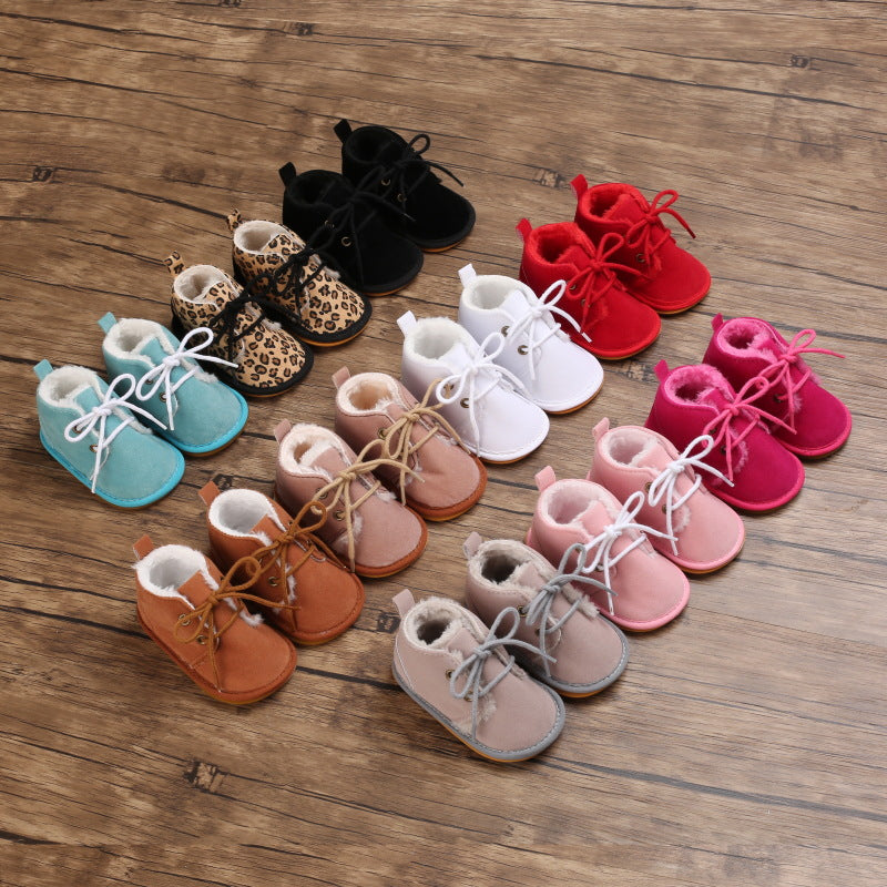 Newly Arrived at Buy Center: Baby's Shoes Winter 0-1 Years Old Rubber Sole Male And Female Baby