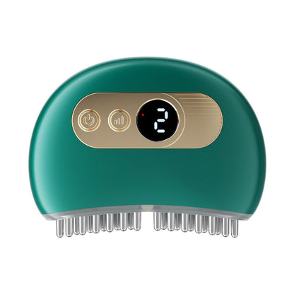 Now Available at Buy Center: Smart Scraping Comb Shoulder And Neck Body Massage Meridian Scraper Meridian Brush Green