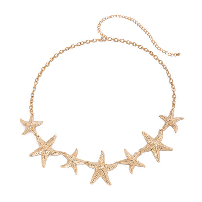 Fresh Arrivals at Buy Center: European And American Ocean Vacation Style Starfish Waist Chain Beach