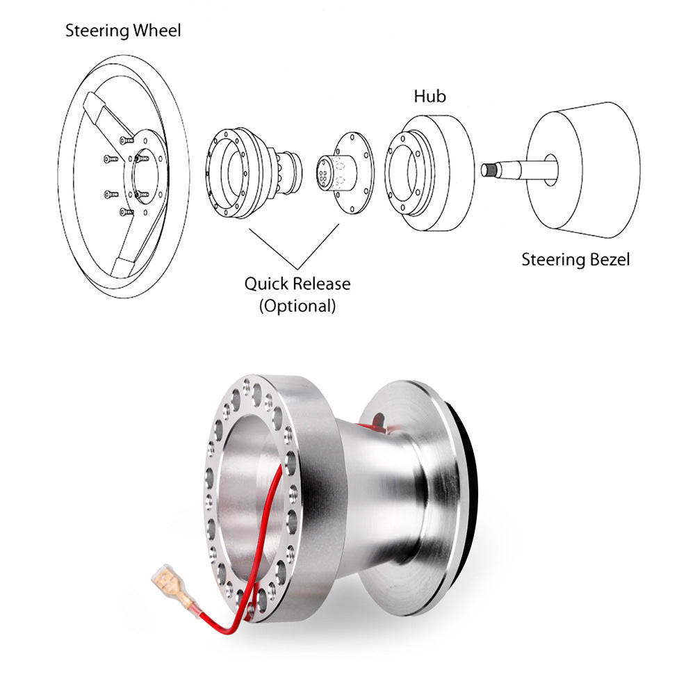 Newly Arrived at Buy Center: Car Modification Fittings Steering Wheel Base Connector