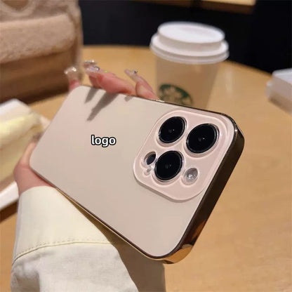 Fresh Arrivals at Buy Center: Electroplating Original Machine Color Anti Drop Phone Case Gold