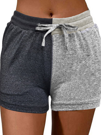 Trending Now at Buy Center: Drawstring Pocket High Elastic Loose Casual Shorts DK12